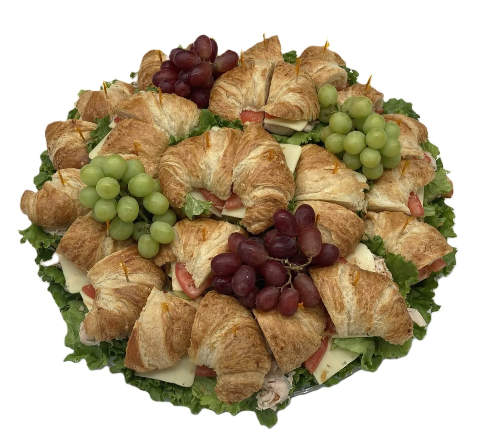 Large Croissant Sandwich Platter - Miles Farmers Market