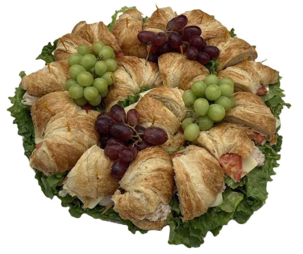 Medium Croissant Sandwich Platter - Miles Farmers Market